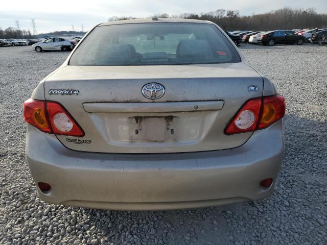 2T1BU4EE2AC331002 - 2010 TOYOTA COROLLA BASE TAN photo 6