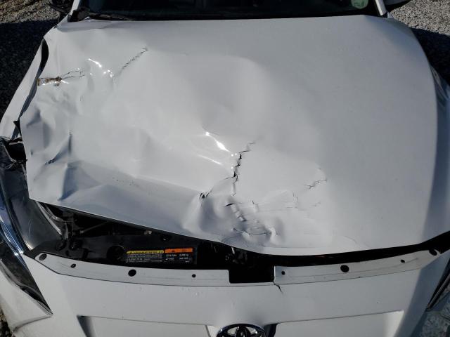 3MYDLBYV4KY514173 - 2019 TOYOTA YARIS L WHITE photo 11