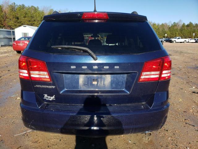 3C4PDCAB3JT183838 - 2018 DODGE JOURNEY SE BLUE photo 6