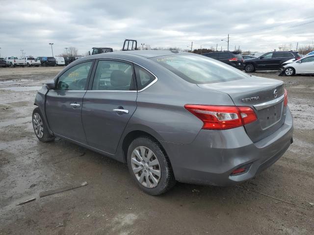 3N1AB7AP0HL664139 - 2017 NISSAN SENTRA S GRAY photo 2