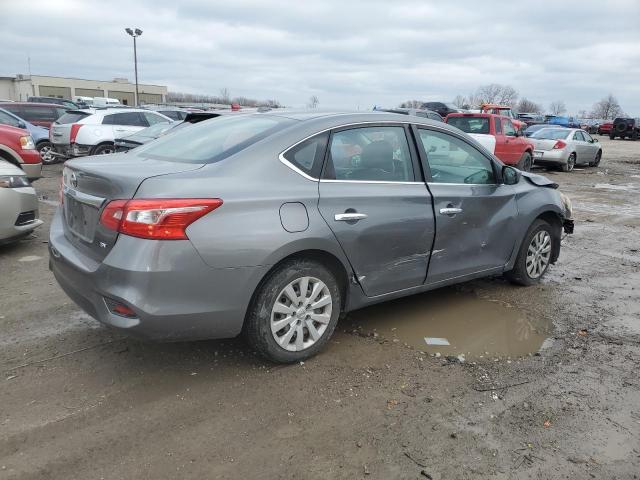 3N1AB7AP0HL664139 - 2017 NISSAN SENTRA S GRAY photo 3