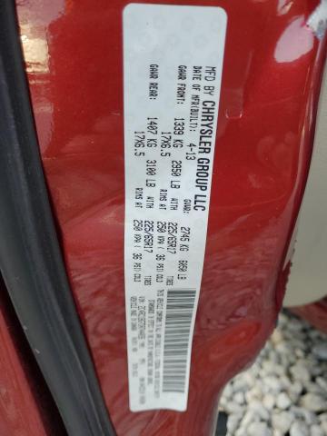 2C4RC1BG7DR744026 - 2013 CHRYSLER TOWN & COU TOURING 红色 照片 13