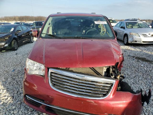 2C4RC1BG7DR744026 - 2013 CHRYSLER TOWN & COU TOURING 红色 照片 5