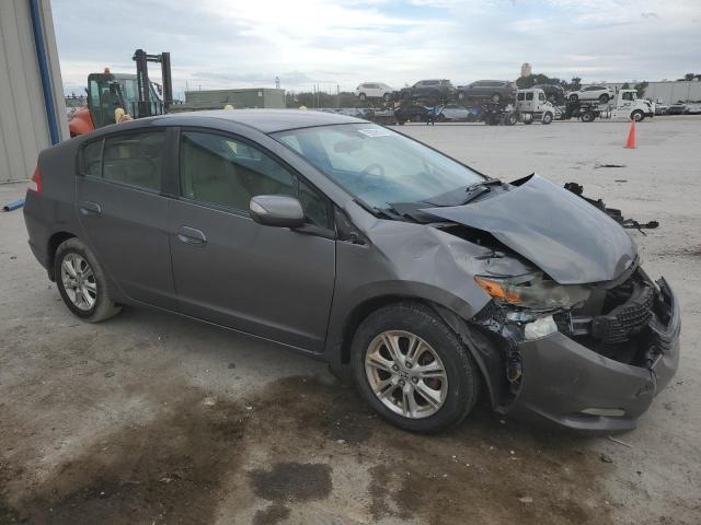 JHMZE2H76AS001003 - 2010 HONDA INSIGHT EX GRAY photo 4