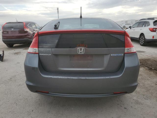 JHMZE2H76AS001003 - 2010 HONDA INSIGHT EX GRAY photo 6