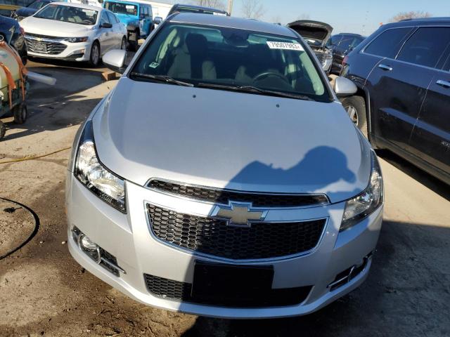 1G1PC5SB9E7188283 - 2014 CHEVROLET CRUZE LT SILVER photo 5