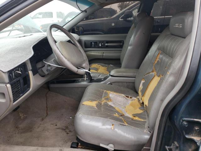 1G1BL52PXTR149631 - 1996 CHEVROLET CAPRICE / CLASSIC SS TEAL photo 7