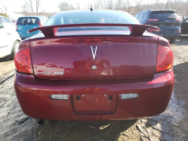 1G2AS18H297234793 - 2009 PONTIAC G5 BURGUNDY photo 6