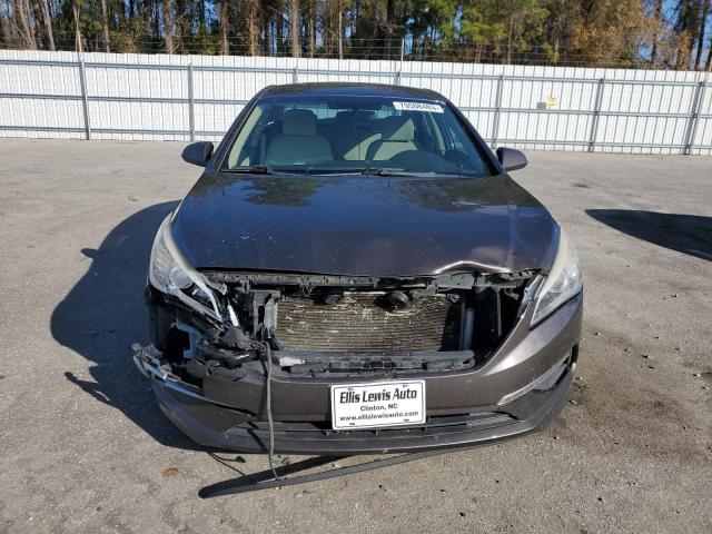 5NPE24AF8FH185694 - 2015 HYUNDAI SONATA SE GRAY photo 5