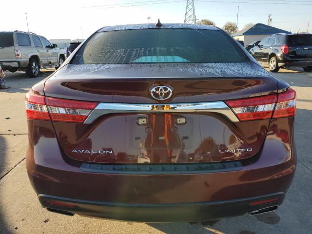 4T1BK1EB1DU048510 - 2013 TOYOTA AVALON BASE MAROON photo 6