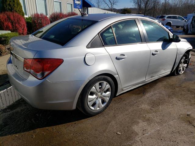 1G1PA5SH3D7132073 - 2013 CHEVROLET CRUZE LS SILVER photo 3