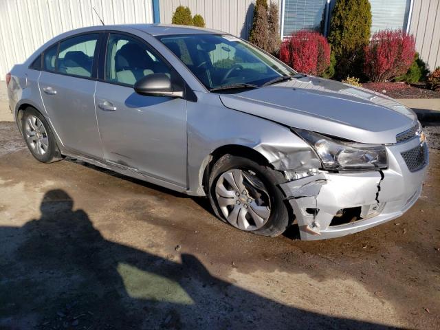 1G1PA5SH3D7132073 - 2013 CHEVROLET CRUZE LS SILVER photo 4