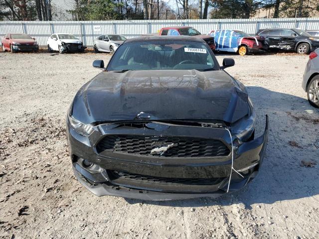 1FA6P8TH9H5255742 - 2017 FORD MUSTANG BLACK photo 5