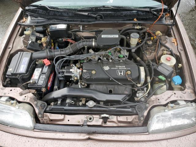 1HGED3658LA078508 - 1990 HONDA CIVIC LX GOLD photo 11