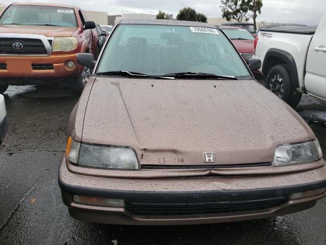 1HGED3658LA078508 - 1990 HONDA CIVIC LX GOLD photo 5