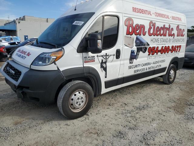 3C6LRVDG1ME585408 - 2021 RAM PROMASTER 2500 HIGH თეთრი ფოტო 1