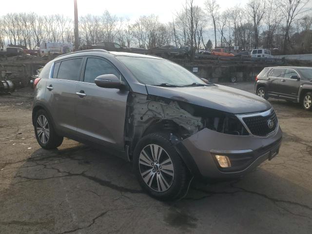 KNDPCCAC9F7720168 - 2015 KIA SPORTAGE EX GRAY photo 4