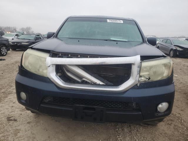 5FNYF48529B032360 - 2009 HONDA PILOT EXL BLUE photo 5