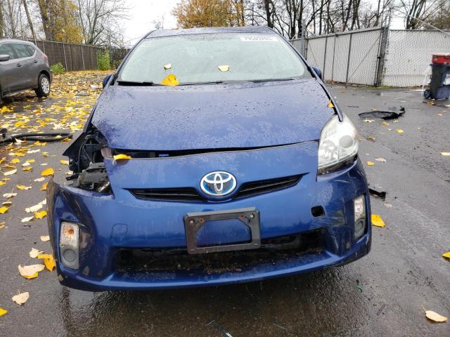 JTDKN3DU9A0001836 - 2010 TOYOTA PRIUS BLUE photo 5