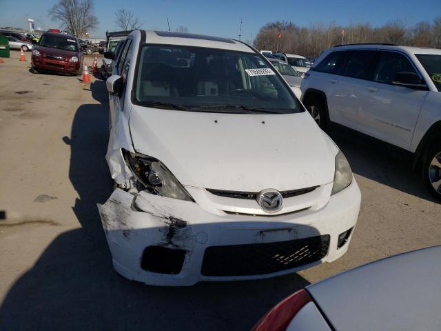 JM1CR293060109496 - 2006 MAZDA 5 WHITE photo 5