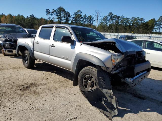 3TMJU4GN3EM160606 - 2014 TOYOTA TACOMA DOUBLE CAB PRERUNNER SILVER photo 4