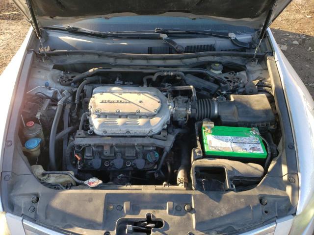 1HGCP36818A015637 - 2008 HONDA ACCORD EXL SILVER photo 11