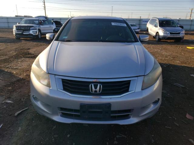 1HGCP36818A015637 - 2008 HONDA ACCORD EXL SILVER photo 5