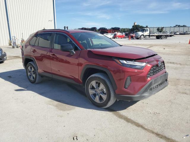 4T3LWRFV1RU111135 - 2024 TOYOTA RAV4 LE RED photo 4