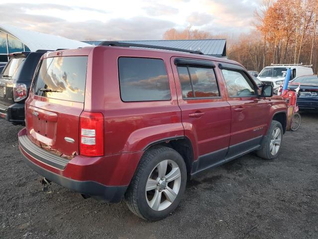 1C4NJRFB4DD234558 - 2013 JEEP PATRIOT LATITUDE BURGUNDY photo 3