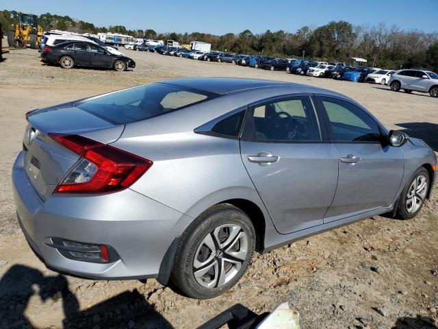 19XFC2F51JE042444 - 2018 HONDA CIVIC LX SILVER photo 3