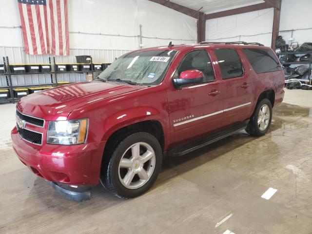 1GNUCJE07AR239718 - 2010 CHEVROLET SUBURBAN C1500 LT MAROON photo 1