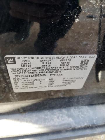 3GYFNBEY2AS582435 - 2010 CADILLAC SRX PERFORMANCE COLLECTION Қара фото 13