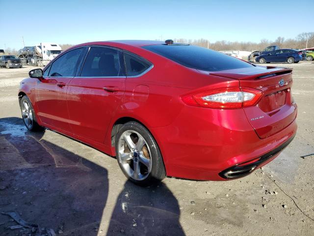 3FA6P0H93FR224726 - 2015 FORD FUSION SE MAROON photo 2