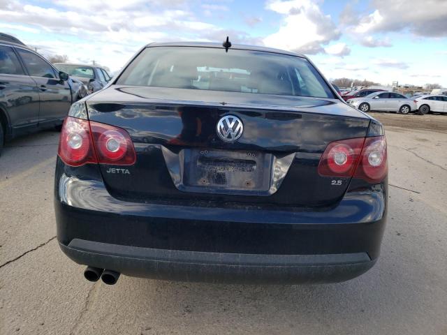 3VWRM71K78M029957 - 2008 VOLKSWAGEN JETTA SE BLACK photo 6