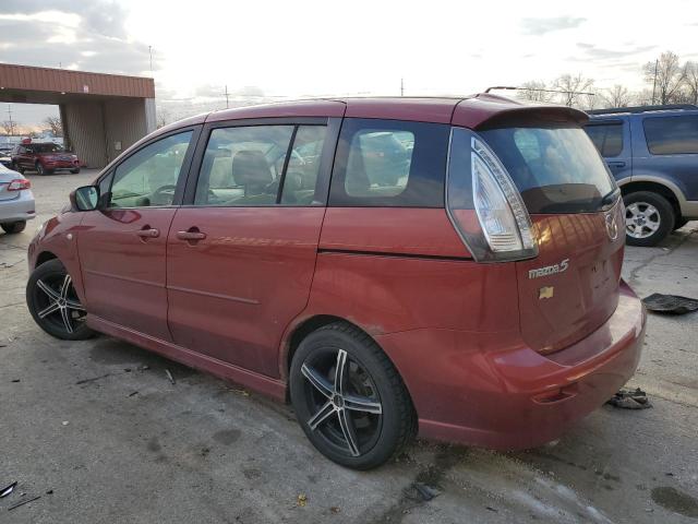 JM1CR293790331876 - 2009 MAZDA 5 BURGUNDY photo 2