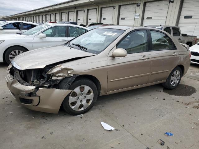 KNAFE121575486371 - 2007 KIA SPECTRA EX TAN photo 1