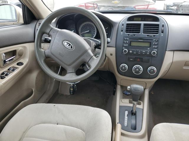 KNAFE121575486371 - 2007 KIA SPECTRA EX TAN photo 8