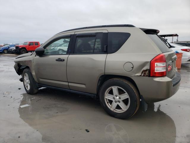 1J8FT47W47D401582 - 2007 JEEP COMPASS TAN photo 2