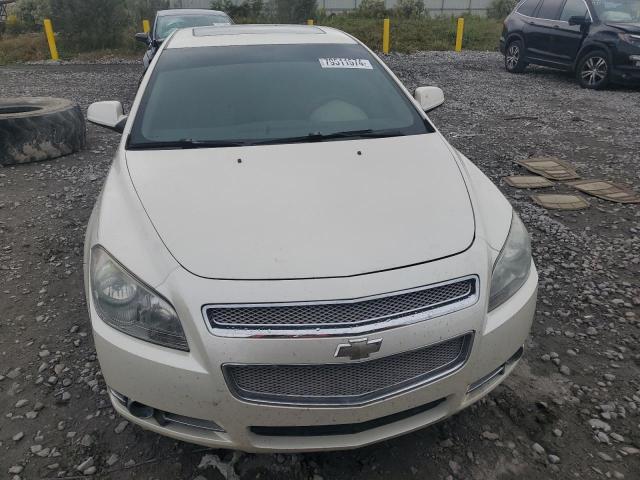 1G1ZE5EB7AF324117 - 2010 CHEVROLET MALIBU LTZ WHITE photo 5