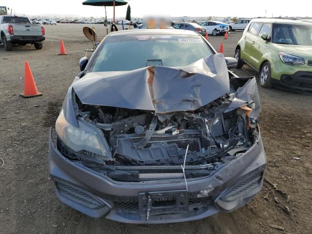 2HGFG3B88FH522102 - 2015 HONDA CIVIC EX CHARCOAL photo 5