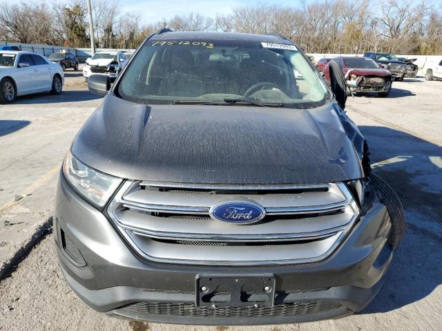 2FMTK3G98FBB55380 - 2015 FORD EDGE SE GRAY photo 5