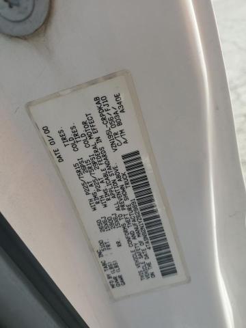 4TASN92N1YZ629891 - 2000 TOYOTA TACOMA XTRACAB PRERUNNER 白色 照片 12