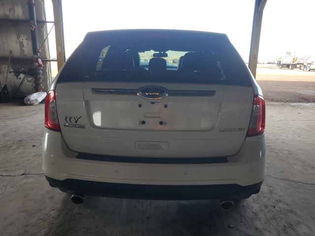 2FMDK3KC6DBC78633 - 2013 FORD EDGE LIMITED WHITE photo 6