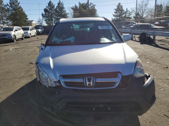 SHSRD78854U207742 - 2004 HONDA CR-V EX SILVER photo 5