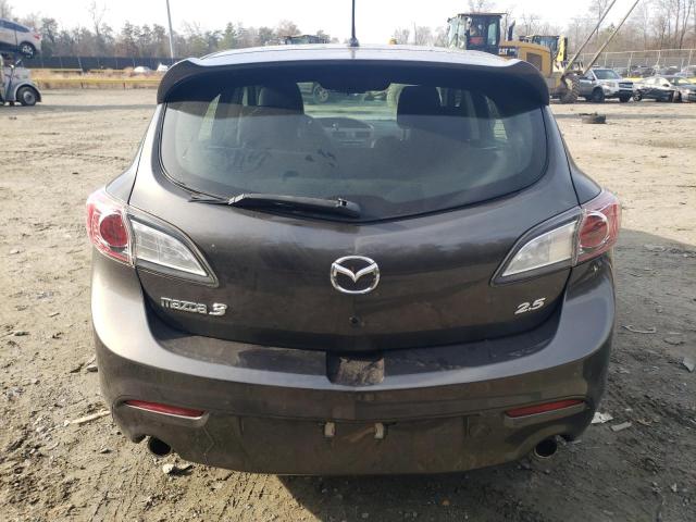 JM1BL1K62B1463620 - 2011 MAZDA 3 S GRAY photo 6