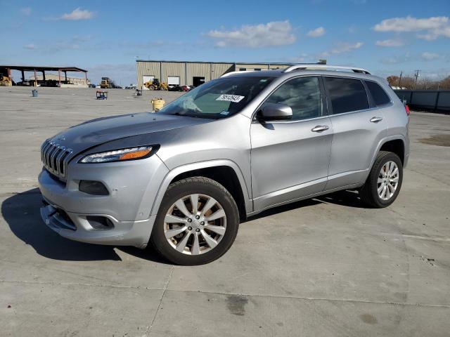 1C4PJMJS3GW314137 - 2016 JEEP CHEROKEE OVERLAND SILVER photo 1