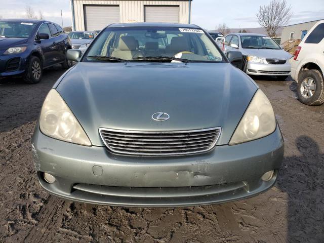 JTHBA30G265172836 - 2006 LEXUS ES 330 GREEN photo 5