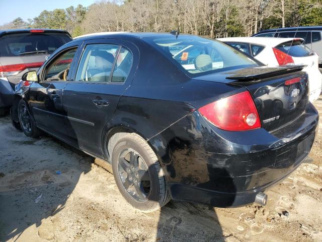 1G1AT58H097213756 - 2009 CHEVROLET COBALT LT BLACK photo 2