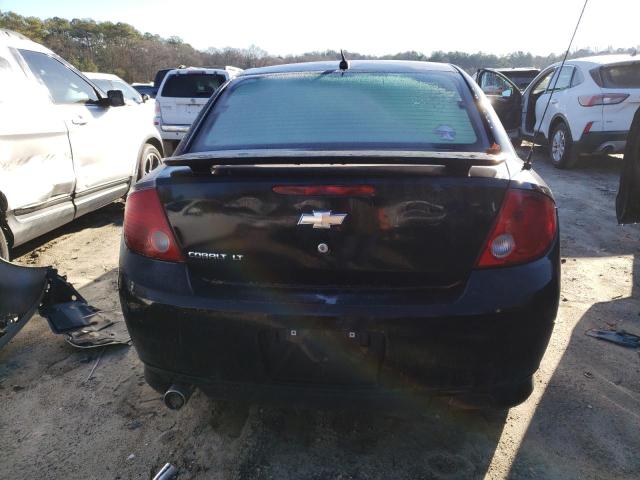 1G1AT58H097213756 - 2009 CHEVROLET COBALT LT BLACK photo 6