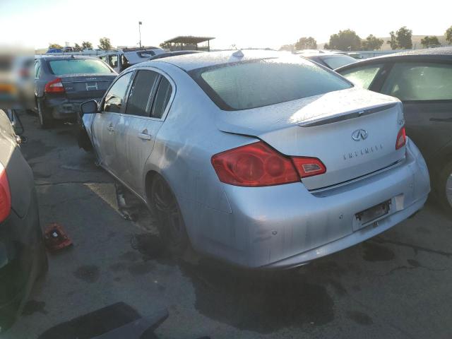 JN1CV6AP7DM723424 - 2013 INFINITI G37 BASE SILVER photo 2